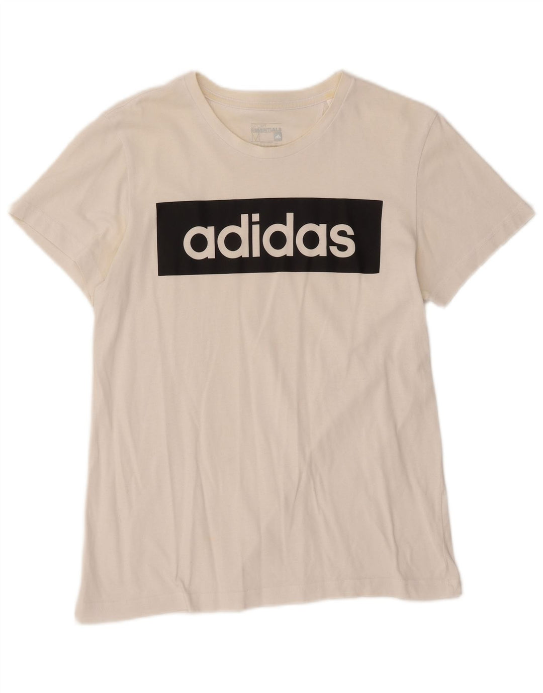 Tricou grafic ADIDAS Climalite pentru bărbați Top Medium White