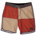 Pantaloni scurți de înot Quiksilver pentru bărbați, roșu mediu, poliester color bloc