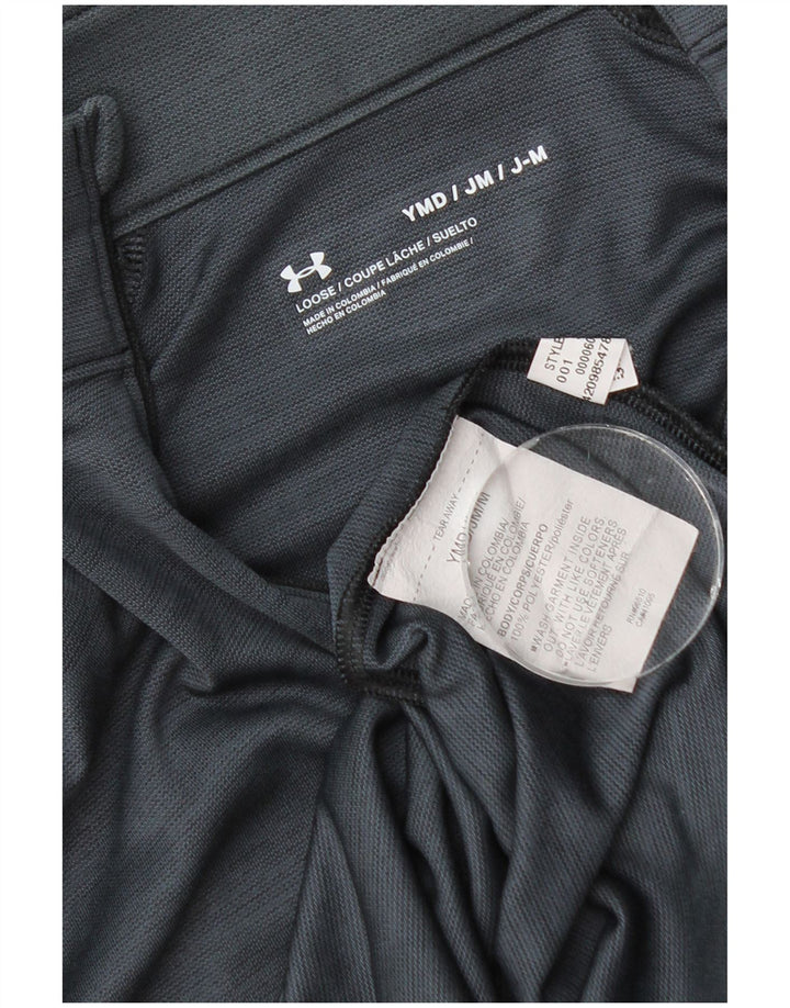 Trening Under Armour Boys Graphic Pullover Top 9-10 Ani Medium Gri
