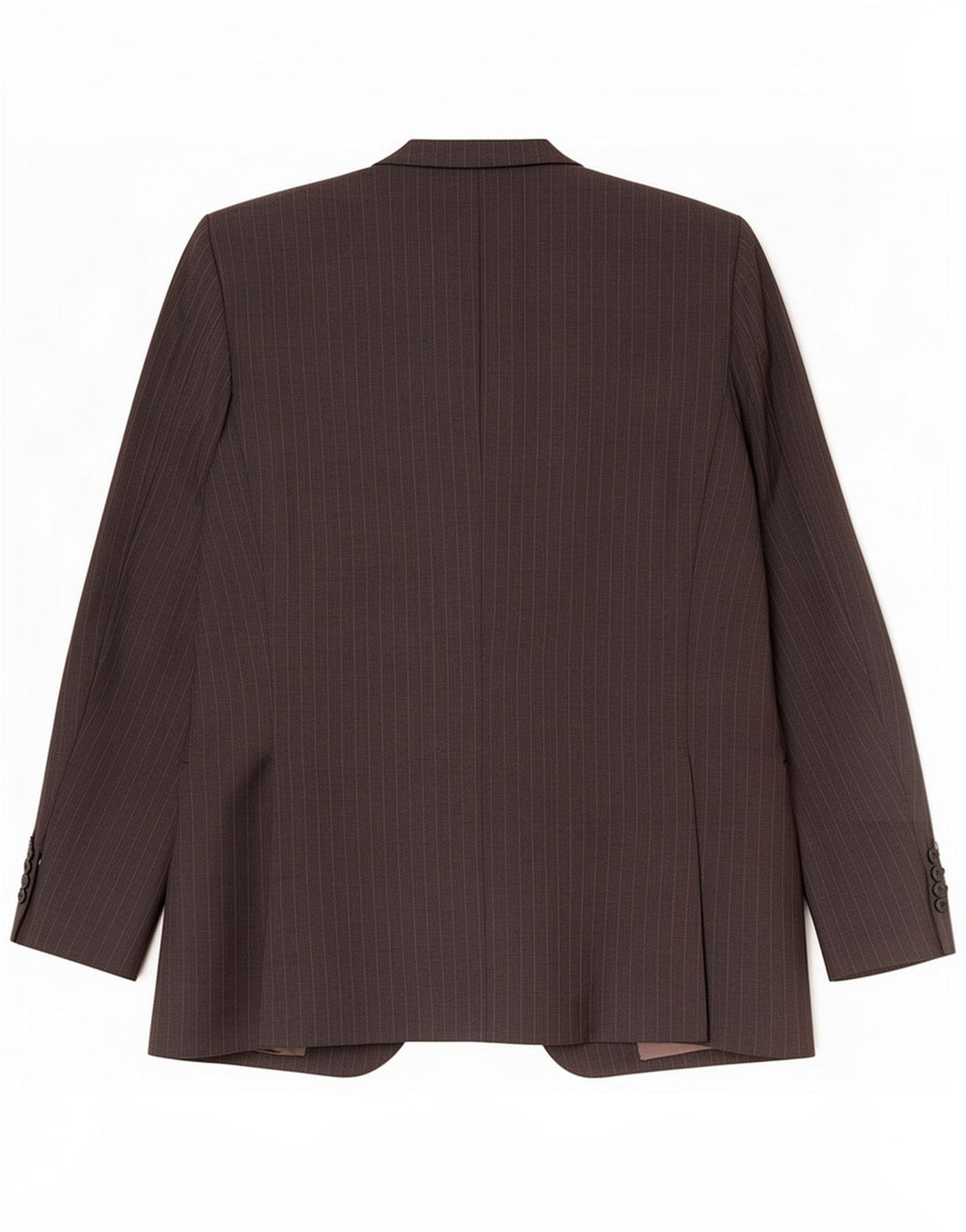 Jachetă pentru bărbați Trussardi cu 3 nasturi IT 52 XL Lână virgină cu dungi gri