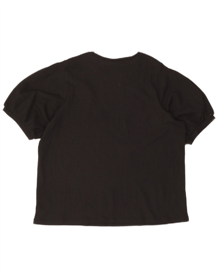 Bluză pentru femei Marks & Spencer, UK 18 XL, poliester negru