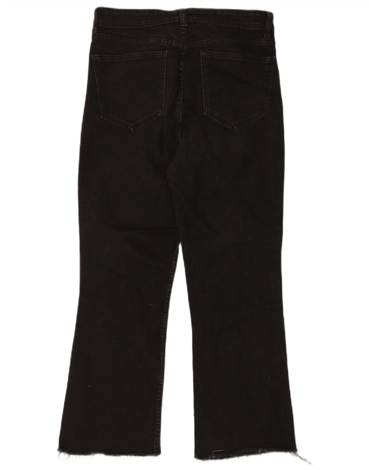 Blugi Bootcut pentru Damă Zara EU 44 XL W34 L25 Negri