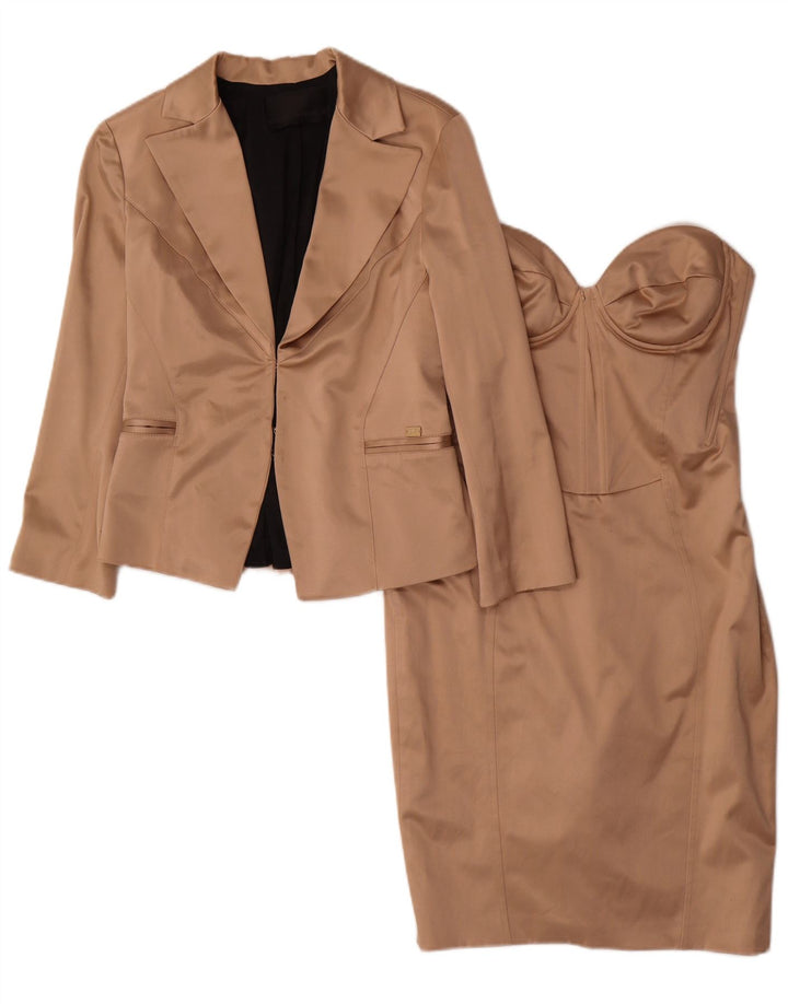 Elisabetta Franchi Set Femei 2 Piese IT 44 Medium Bej Poliester