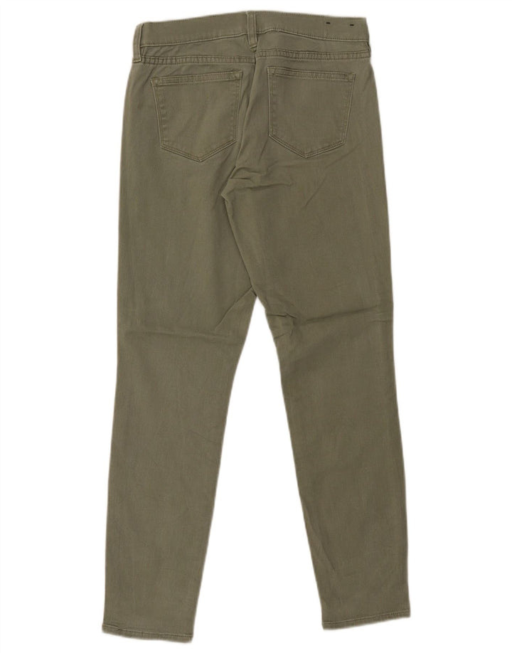 Pantaloni casual slim pentru femei J. CREW L26 L27 bumbac kaki