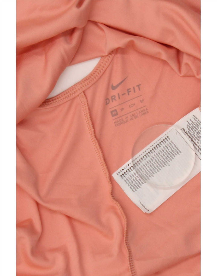 Vesta Nike Dri Fit pentru femei UK 4 XS, poliester roz