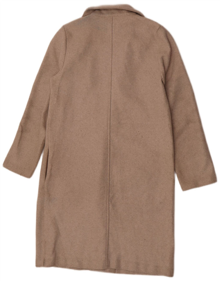 Pardesiu pentru femei Zara UK 12 Medium Bej Poliester