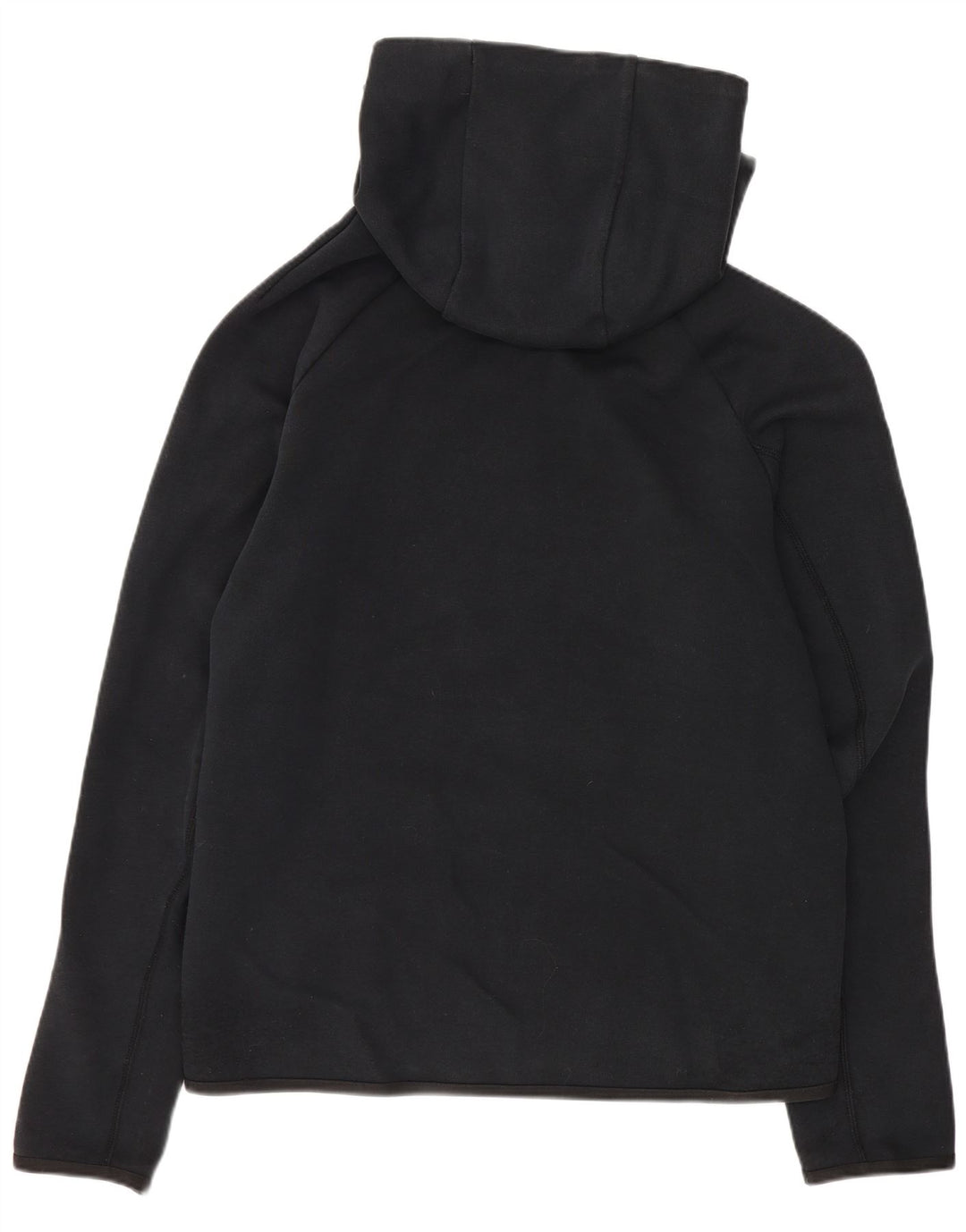 Pulover Nike pentru femei, supradimensionat, cu fermoar, UK 10, bumbac negru