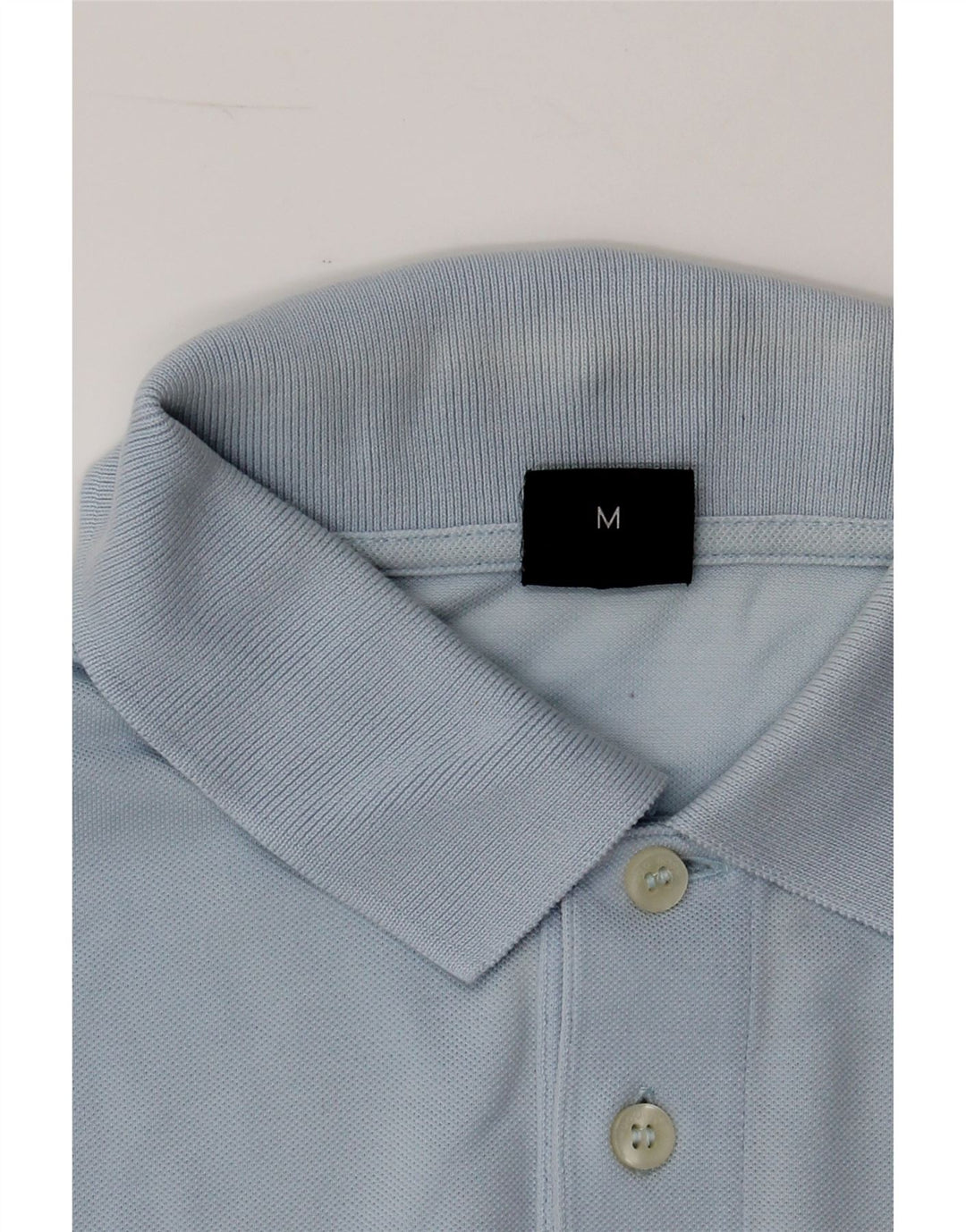 HUGO BOSS Mens Polo Shirt Medium Blue Cotton Vintage Hugo Boss and Second-Hand Hugo Boss from Messina Hembry 