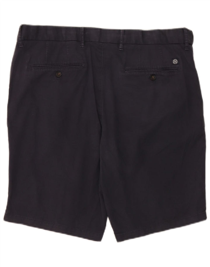 Pantaloni scurți chino pentru bărbați Marks & Spencer W36, mari, albastru, bumbac