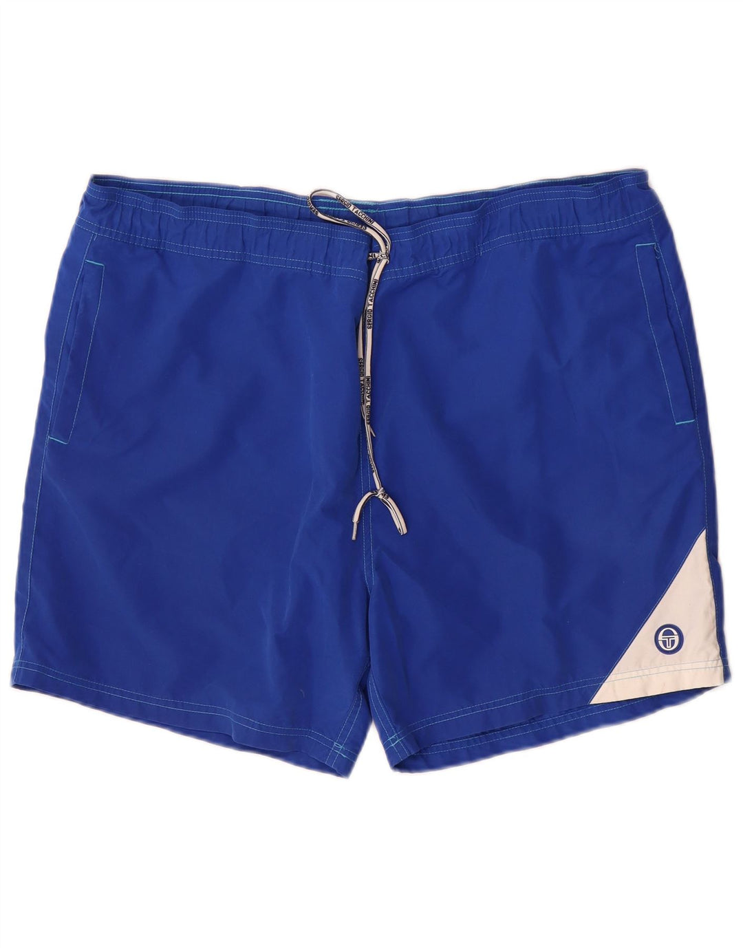 Pantaloni scurți de înot pentru bărbați Sergio Tacchini, 2XL, poliester color block, albastru
