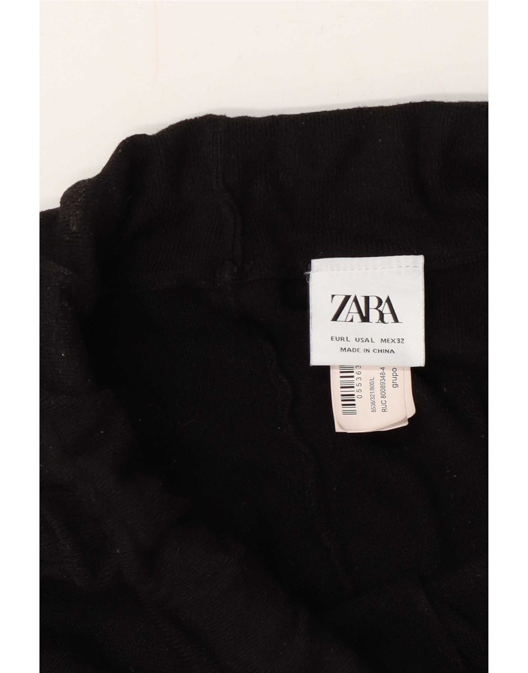 Pantaloni de trening pentru bărbați Zara Joggeri mari, negru, viscoză