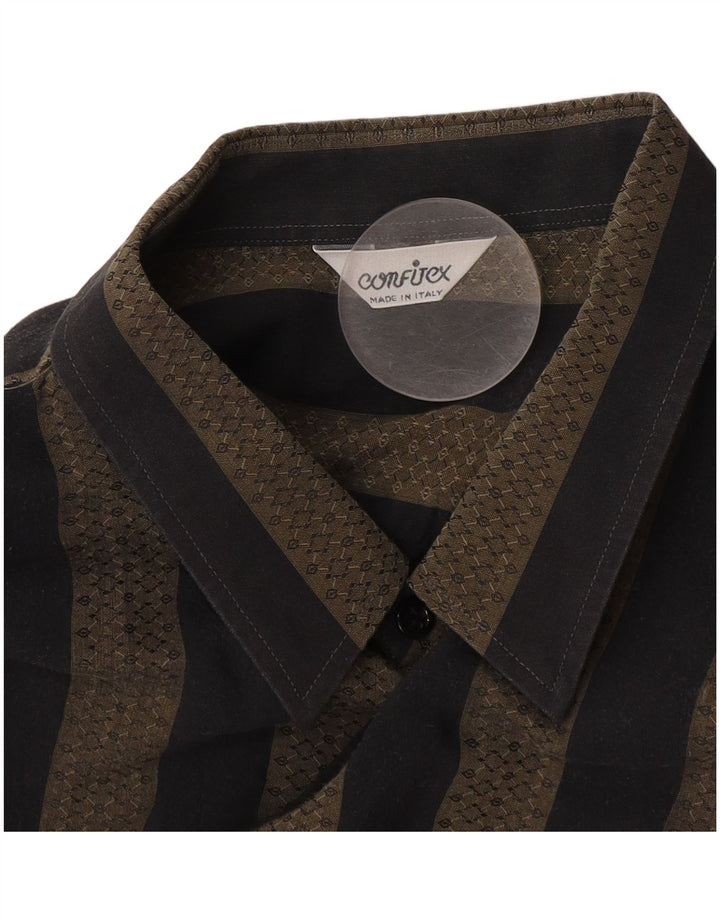 Cămașă pentru bărbați VINTAGE XL cu dungi gri