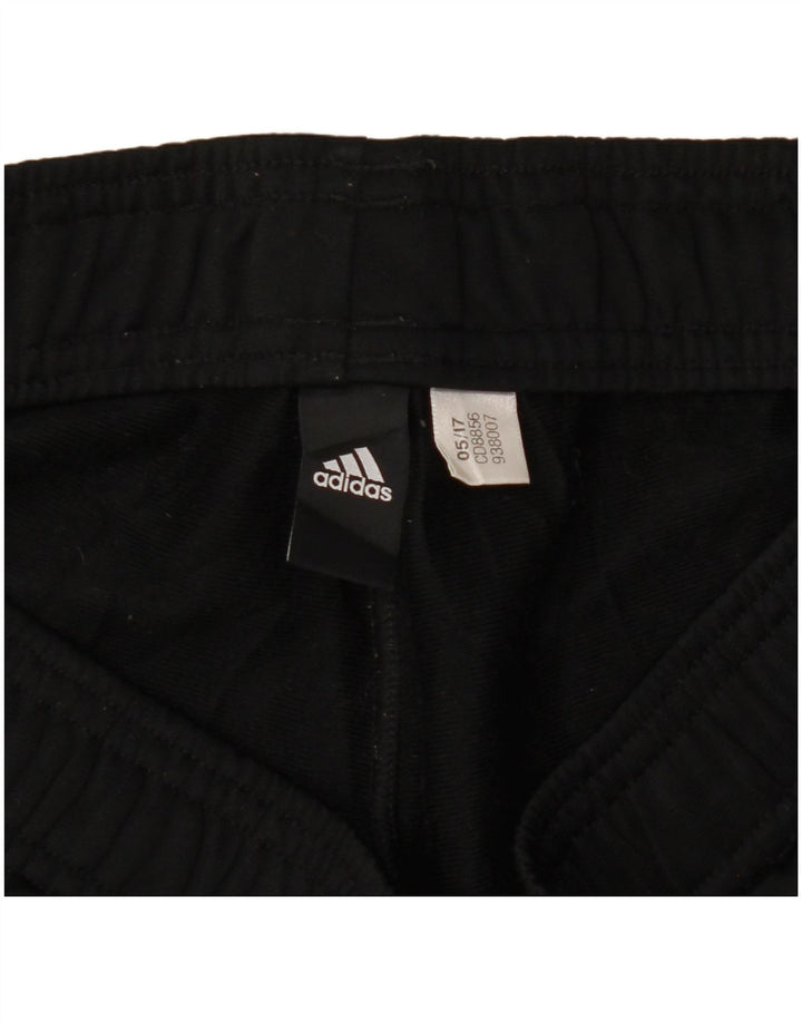 Pantaloni scurți sport adidas pentru băieți 13-14 ani, negru