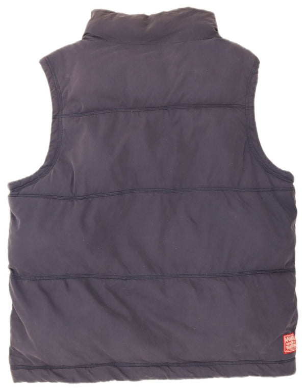 Gilet căptușit pentru bărbați Animal UK 42 XL Bumbac bleumarin