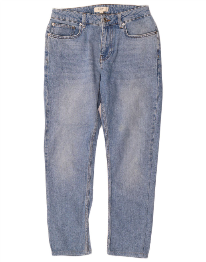 Blugi conici pentru femei Reiss W28 L27 Albastru