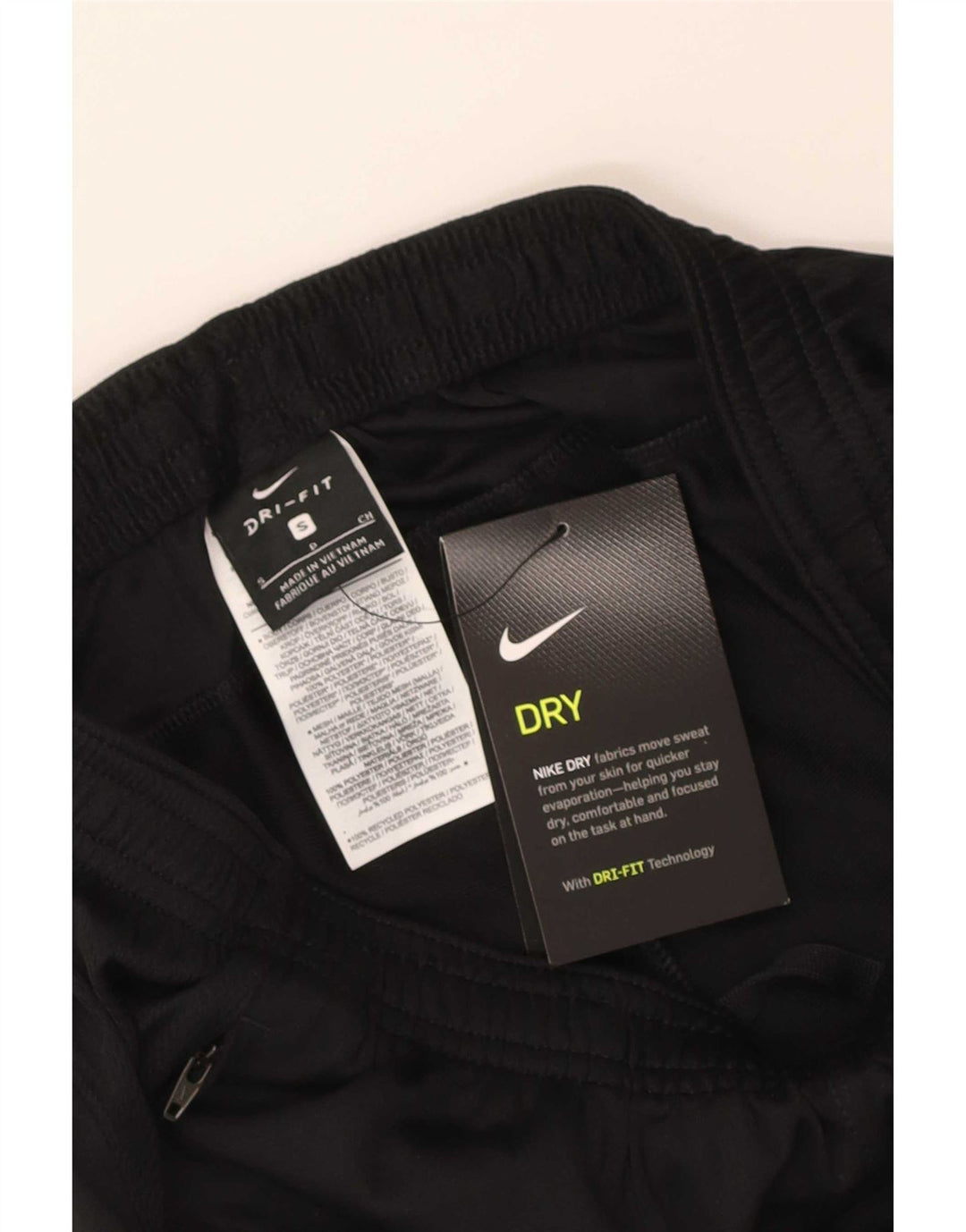 Pantaloni de trening Nike Dri Fit pentru bărbați, poliester negru mic
