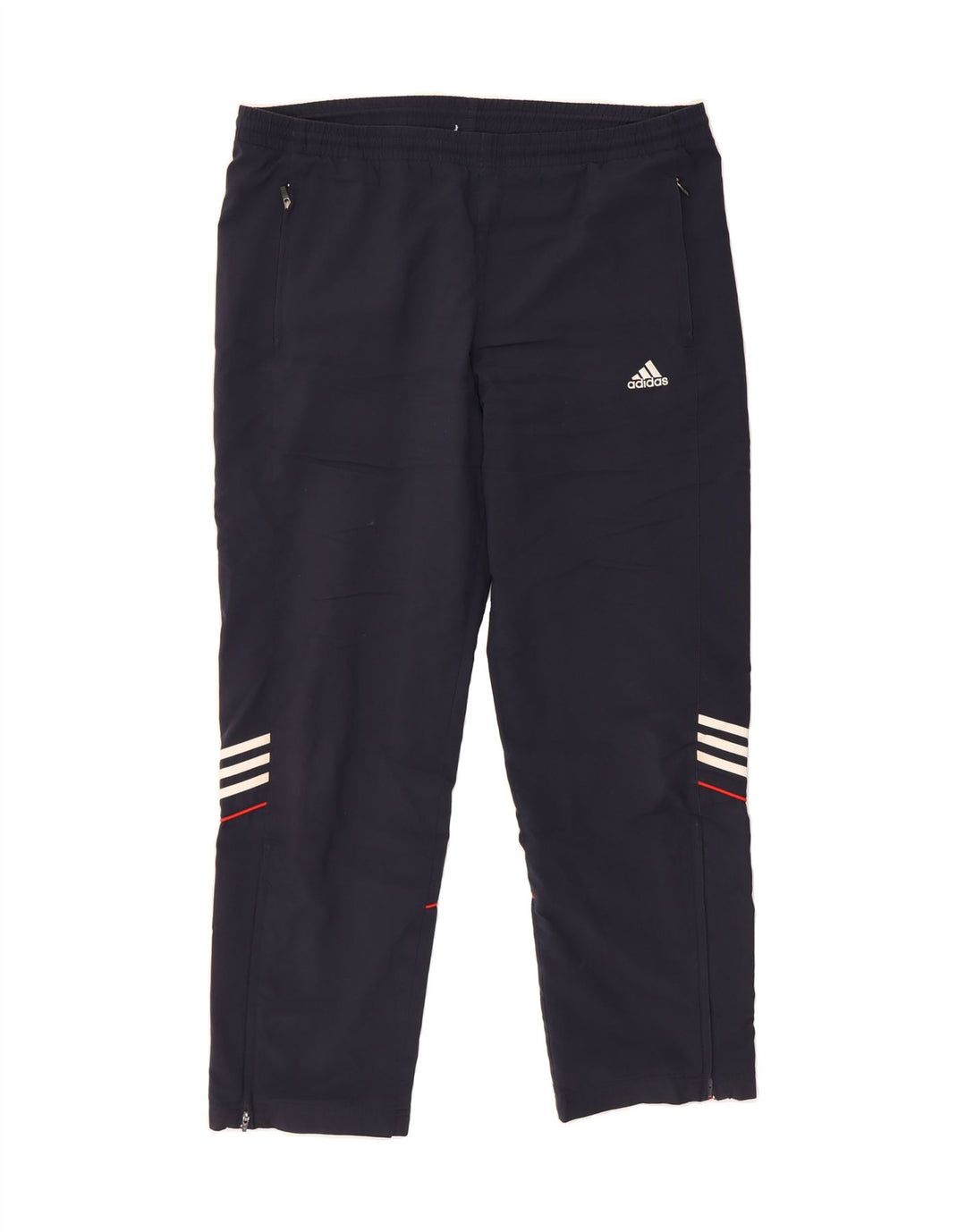 ADIDAS Mens Tracksuit Trousers UK 42/44 Large  Navy Blue Polyester Vintage Adidas and Second-Hand Adidas from Messina Hembry 