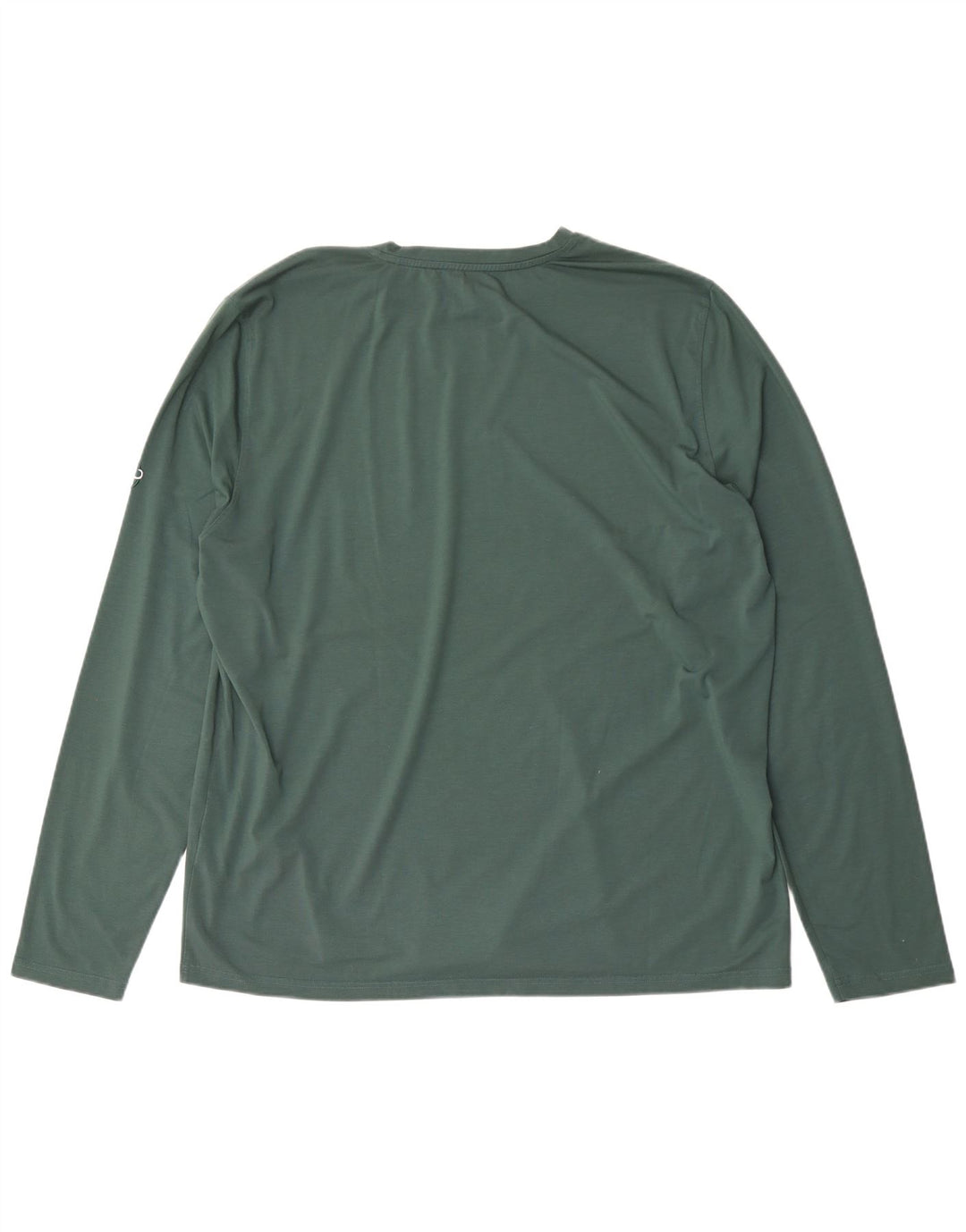 Top grafic pentru bărbați Mammut cu mânecă lungă 2XL, poliester verde