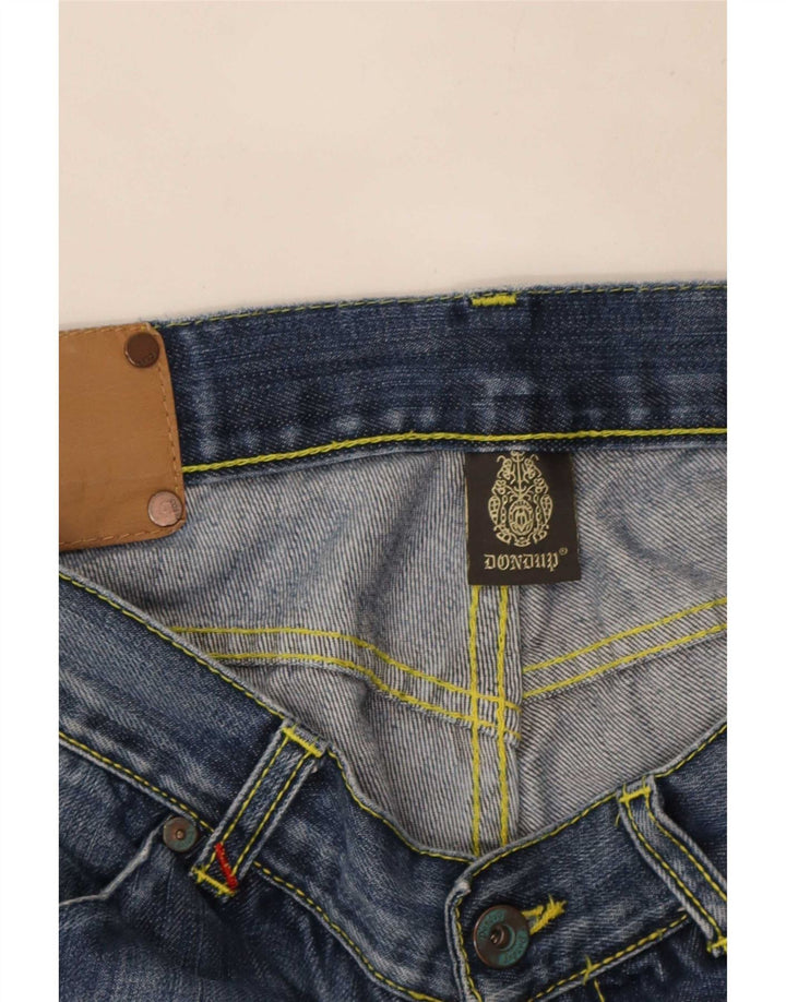 Dondup blugi slim pentru bărbați W32 L30 albastru