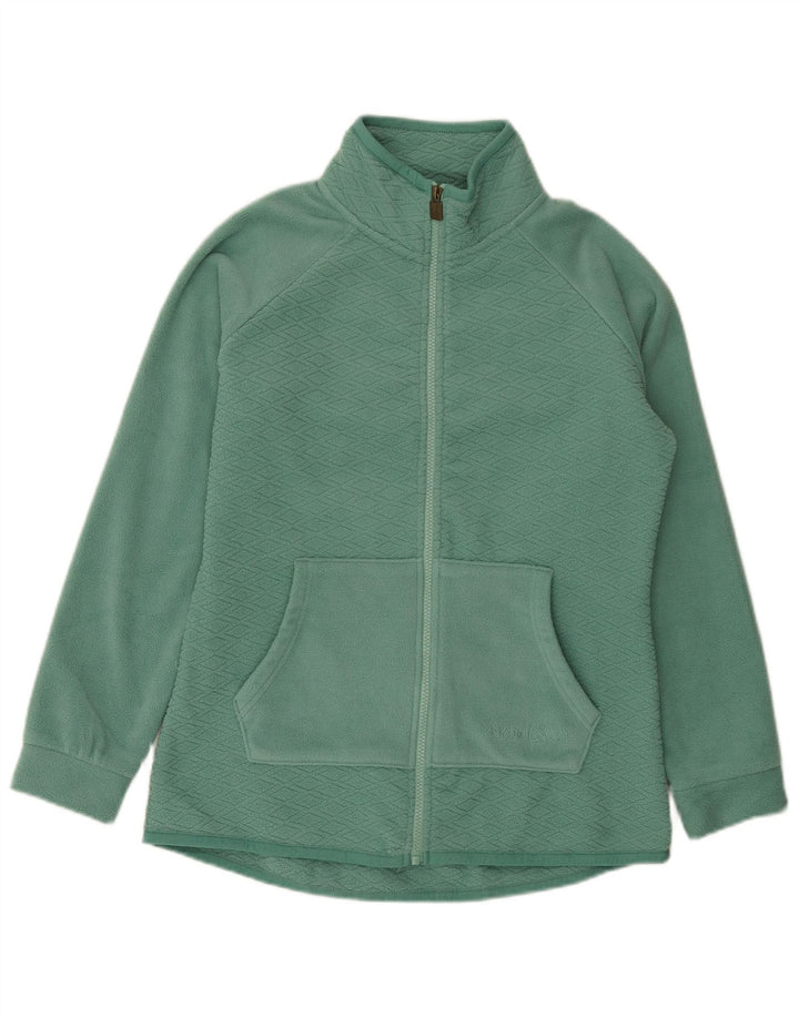 Jachetă pentru femei Weird Fish oversized fleece UK 10 Small Green Poliester