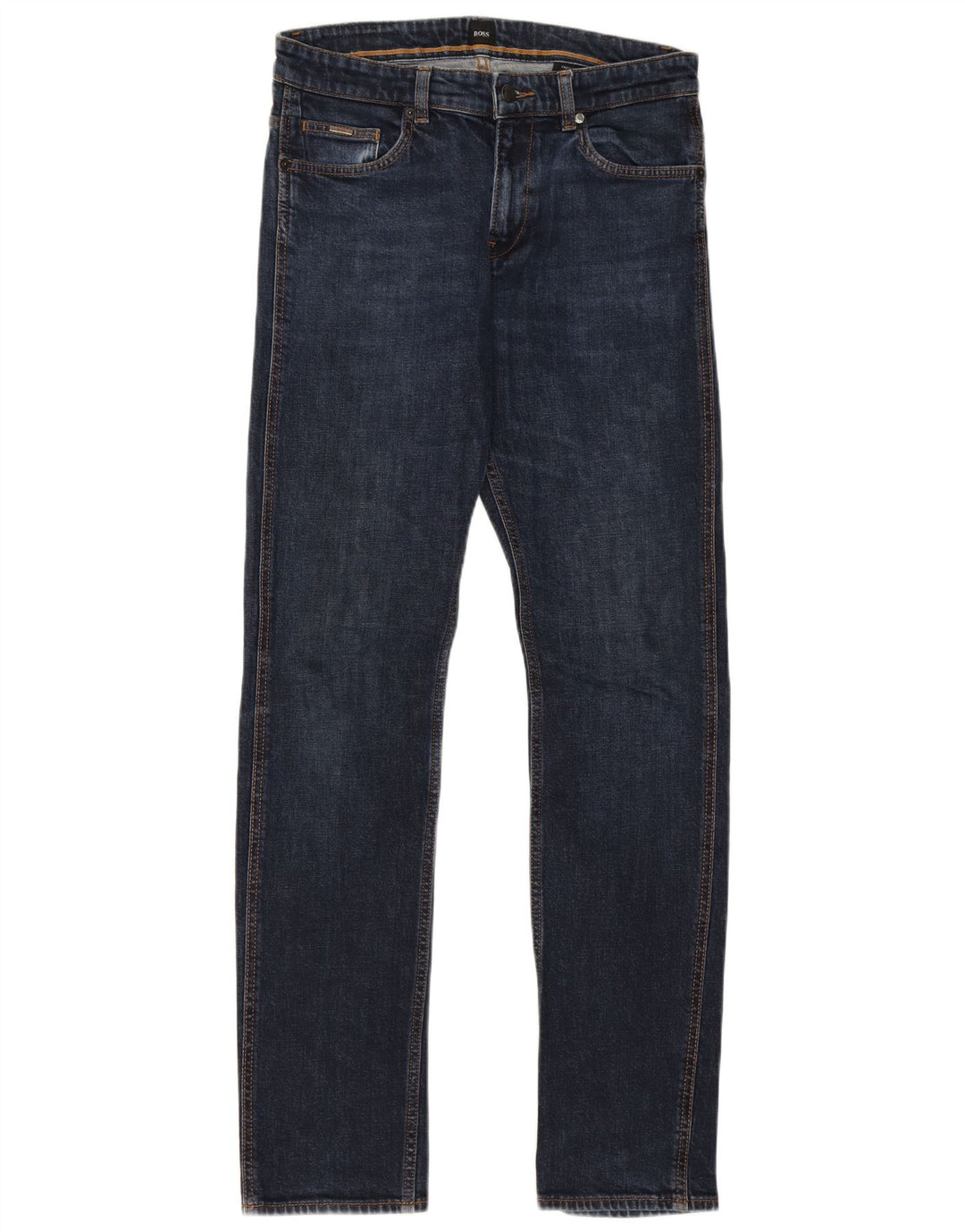 Blugi slim pentru bărbați Hugo Boss W32 L33 bleumarin