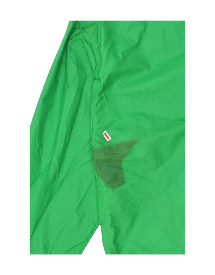OUTRAGE Womens 3 Button Blazer Jacket UK 12 Medium  Green Polyamide Vintage Outrage and Second-Hand Outrage from Messina Hembry 