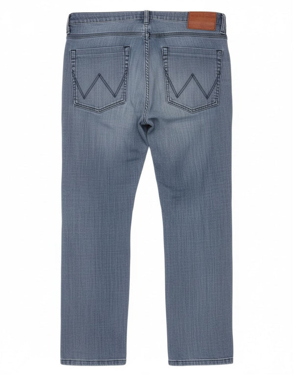 Blugi drepti pentru femei Wrangler Arizona W35 L32 bumbac albastru