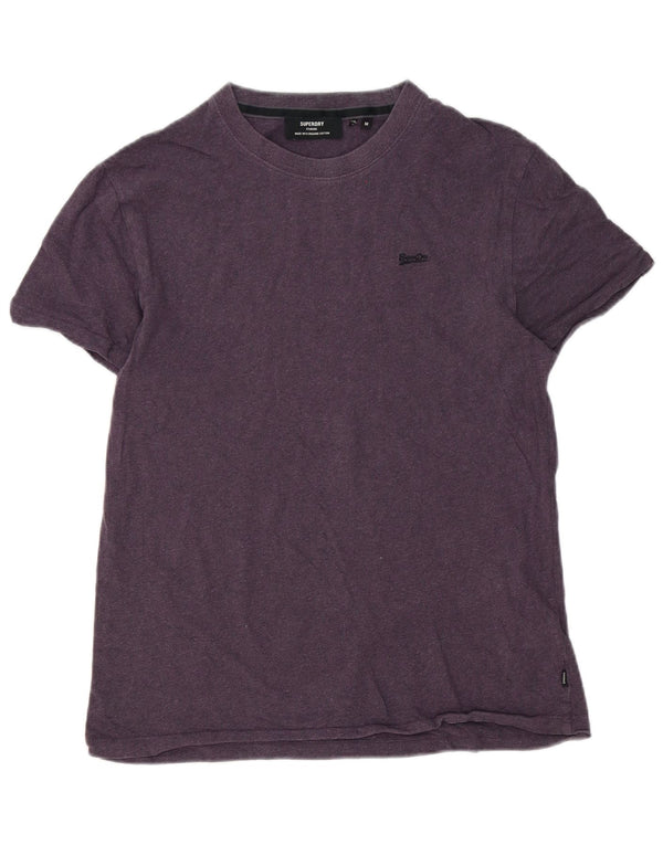 Tricou pentru bărbați Superdry Top din bumbac violet mediu