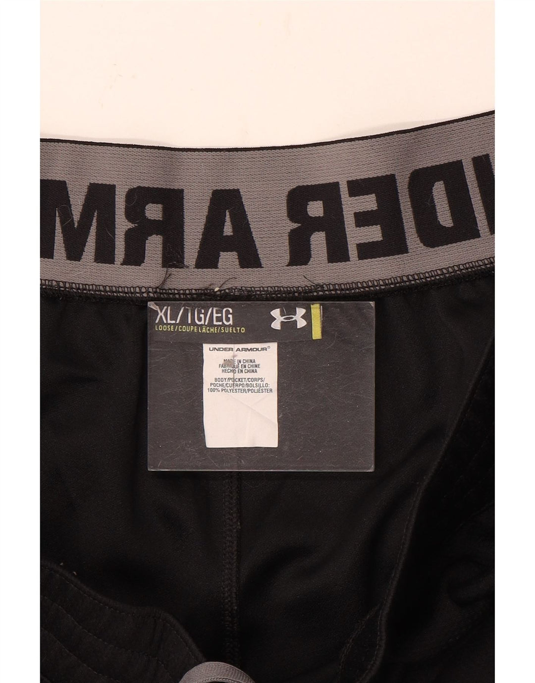 Pantaloni de trening Under Armour pentru bărbați XL poliester negru