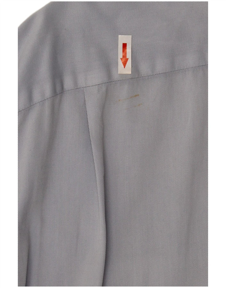 Tricou polo Lacoste pentru bărbați, cu mânecă scurtă, cu formă normală, mărimea 43, mare, albastru
