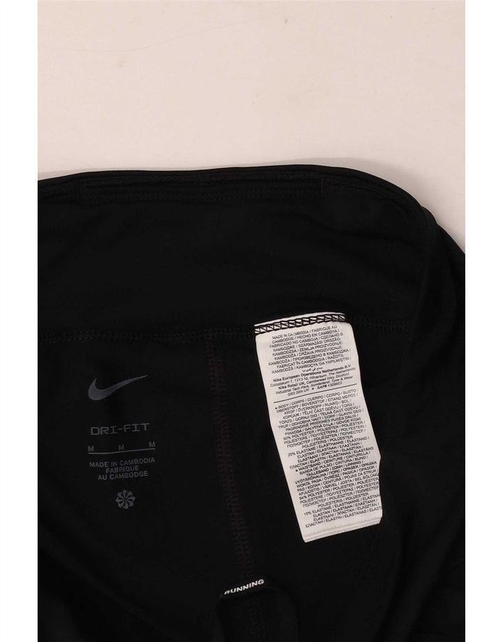 Pantaloni scurți sport Nike Dri Fit pentru femei UK 12 Medium Bleumarin Poliester