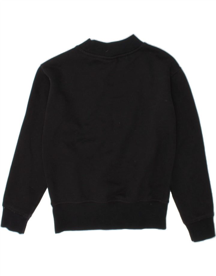 CHAMPION Boys Graphic Sweatshirt Jumper 9-10 Years Medium  Black Cotton Vintage Champion and Second-Hand Champion from Messina Hembry 