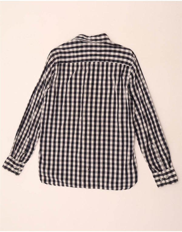 Cămașă personalizată pentru bărbați Tommy Hilfiger Mărimea 15 1/2 16 Medium Blue Gingham