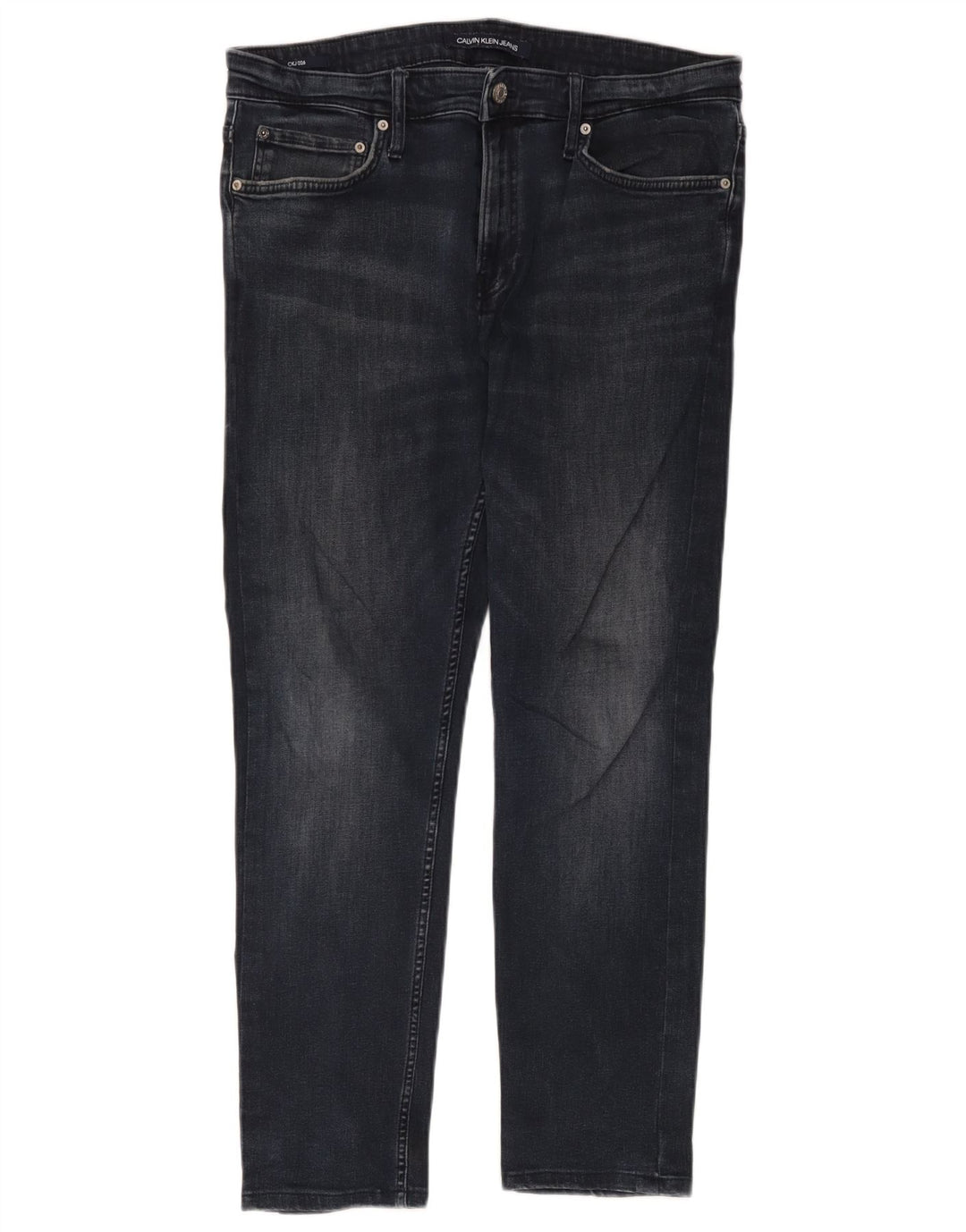 Blugi slim pentru bărbați Calvin Klein W34 L30 bleumarin
