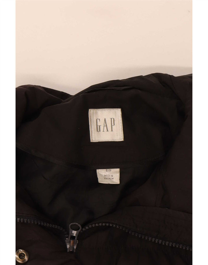 Jachetă căptușită cu glugă pentru femei Gap UK 10 Small Black