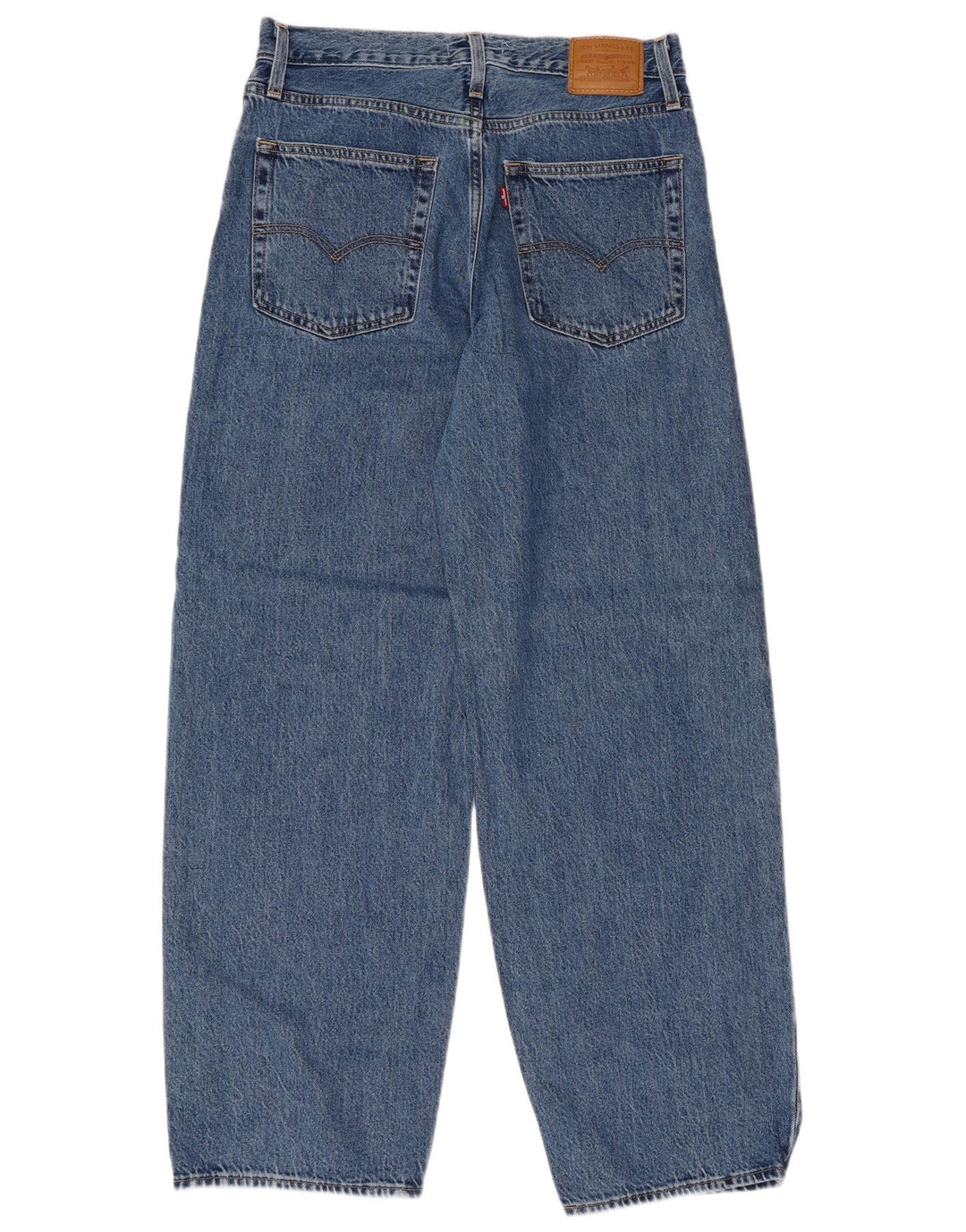 Blugi cu picioare largi LEVI'S Baggy Dad W27 L30 Bumbac albastru