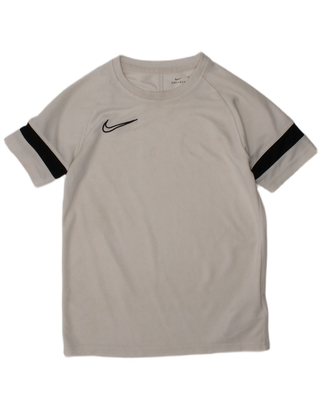 Tricou Nike Dri Fit pentru băieți Top 10-11 ani Poliester alb mediu