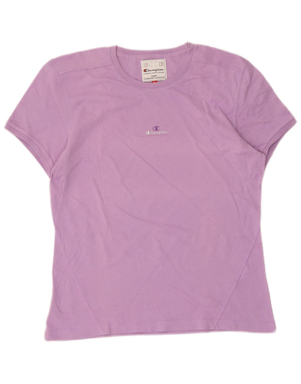 Tricou Champion Womens Heritage Classics Top UK 18 XL Violet