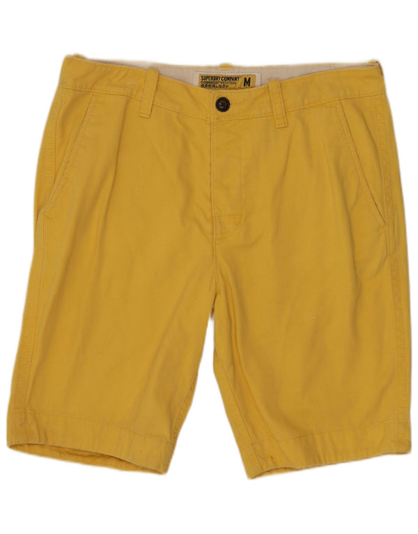 Pantaloni scurți chino pentru bărbați SUPERDRY Medium W32 Bumbac galben
