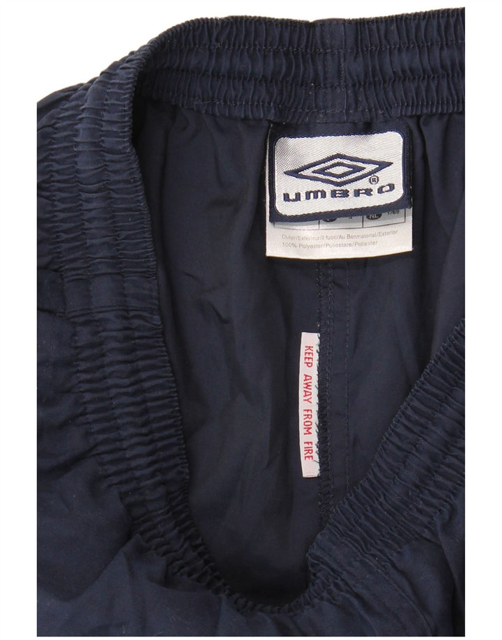 Pantaloni scurti sport Umbro pentru bărbați, poliester mici, albastru