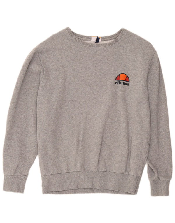 Hanorac pentru femei Ellesse Pulover UK 16 mare bumbac gri