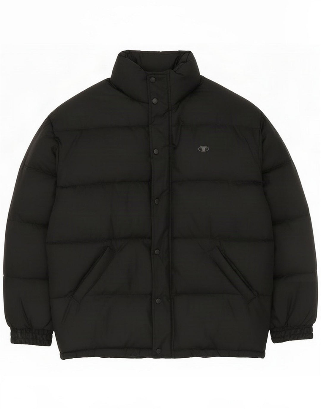 Tom Tailor Mens Padded Jacket UK 40 Large Black