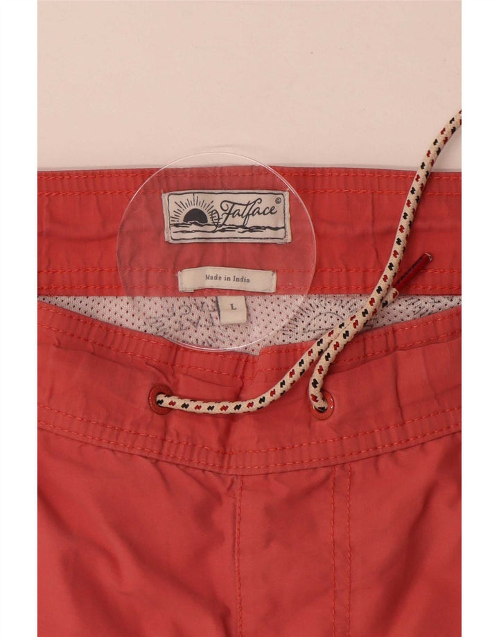 Pantaloni scurți de înot pentru bărbați Fat Face, mare, roșu, bumbac