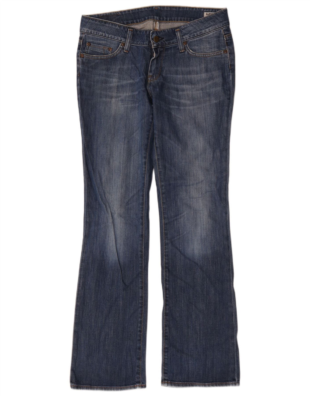 Blugi Lee Coral Bootcut W30 L33 Bumbac albastru