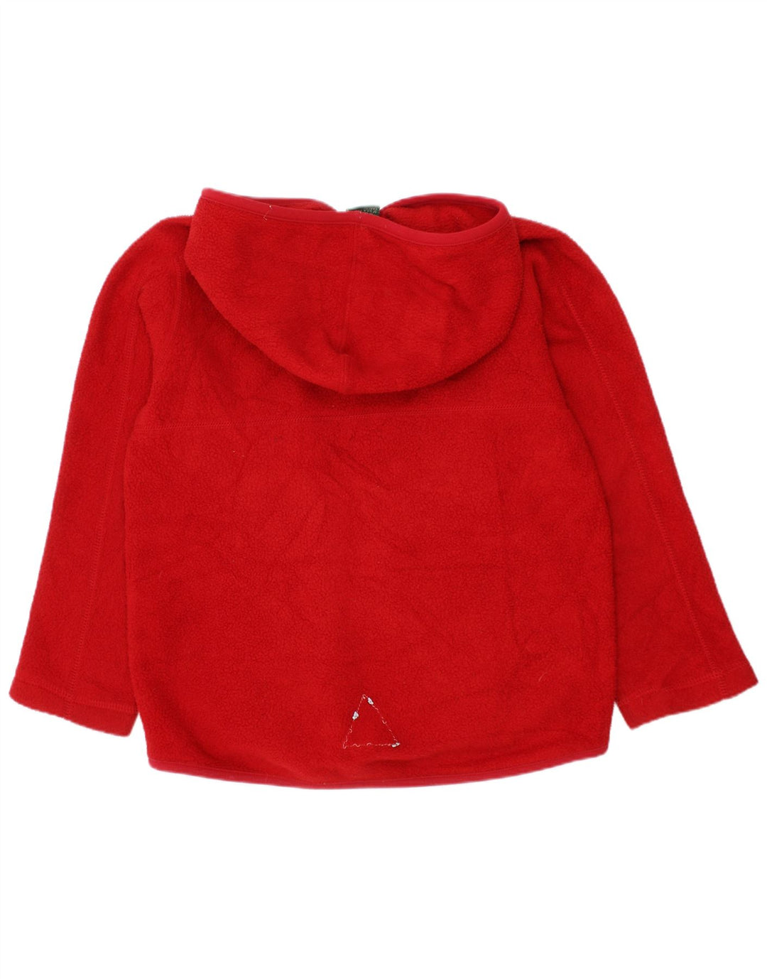 Jachetă fleece cu glugă L.L.Bean Boys 5-6 ani Poliester roșu mediu