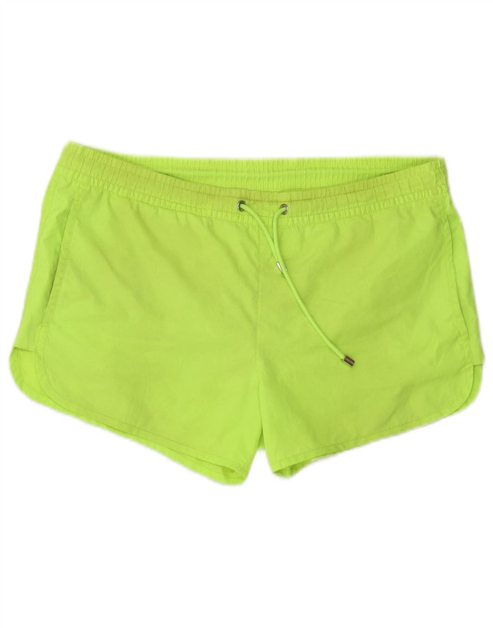 Pantaloni scurți de înot pentru bărbați Zara, din poliester verde mediu