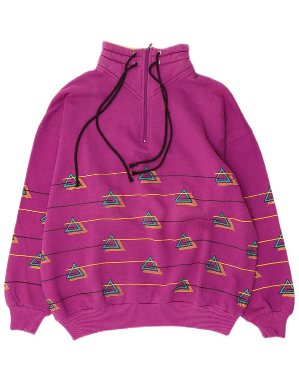 Trening complet Rodeo pentru damă cu grafică EU 40 Medium Roz Geometric Retro