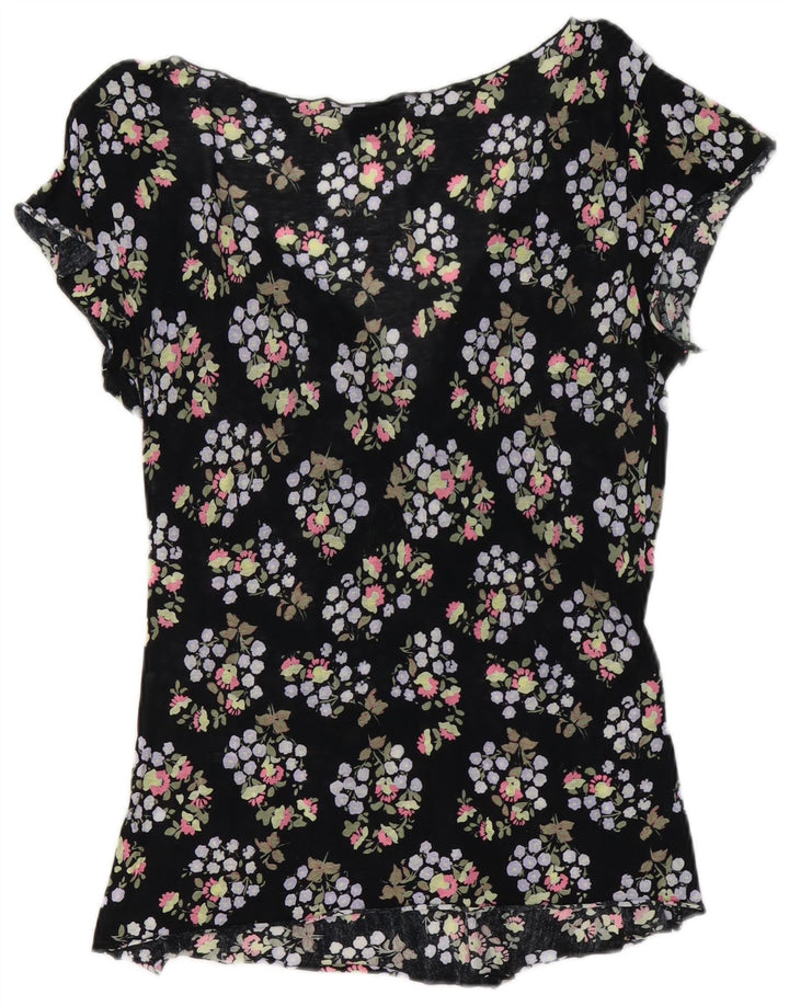 Bluză pentru femei Max & Co. Top UK 10 Small Black Floral