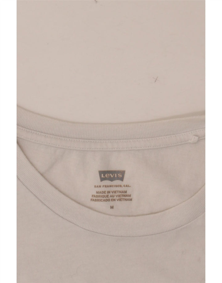 Tricou grafic LEVI'S pentru femei Top UK 14 Medium White