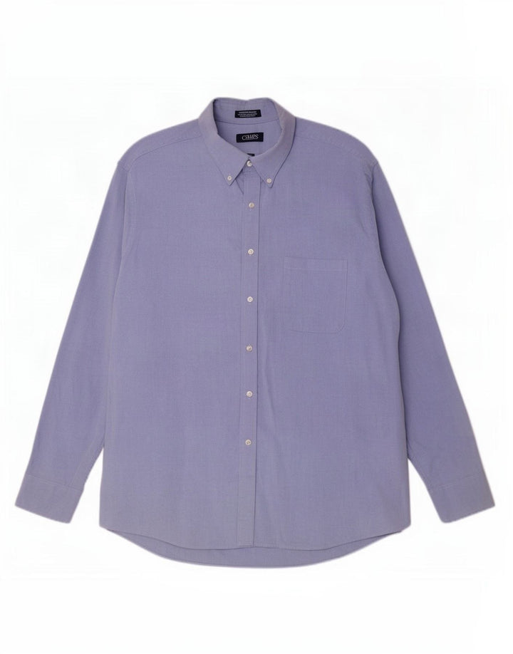 Cămașă pentru bărbați Chaps Mărimea 17 1/2 XL Bumbac albastru